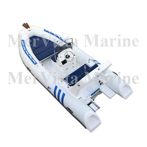 Bateau pneumatique hors-bord - 480 Popular  - MerVista Boat - semi-rigide / open / à console centrale
