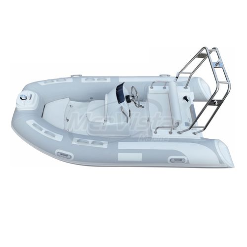 Bateau pneumatique RIB - 340 - MerVista Boat - hors-bord / à console centrale / en fibre de verre