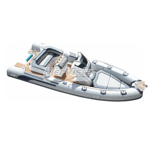 Bateau pneumatique hors-bord - 580 - MerVista Boat - semi-rigide / open / à console centrale