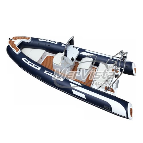 Bateau pneumatique hors-bord - 520 - MerVista Boat - semi-rigide / open / à console centrale