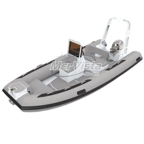 Bateau pneumatique hors-bord - 550  - MerVista Boat - semi-rigide / open / à console centrale
