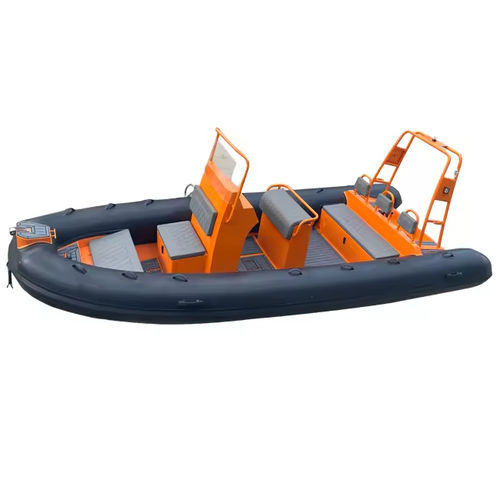 Bateau de surveillance - 560 Luxury - MerVista Boat - bateau de sauvetage / hors-bord / en aluminium