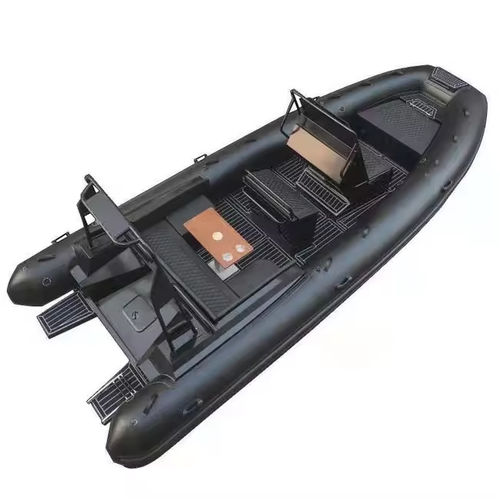 Bateau pneumatique hors-bord - 640 CE Deluxe - MerVista Boat - semi-rigide / open / à console centrale