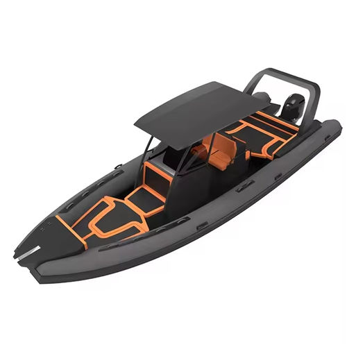 Bateau pneumatique hors-bord - 860  - MerVista Boat - bimoteur / coque rigide / open