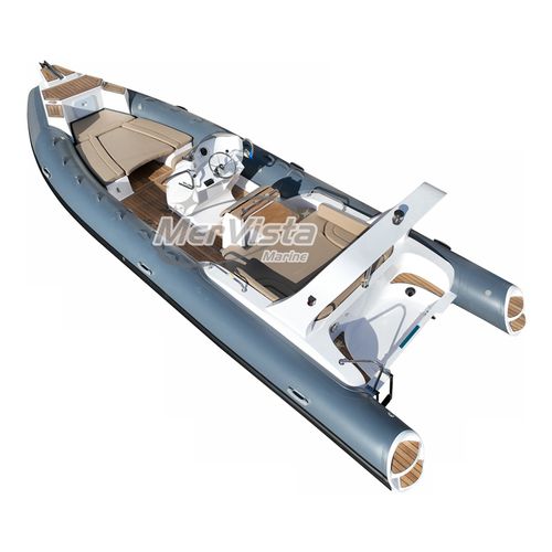 Bateau pneumatique hors-bord - 760C - MerVista Boat - bimoteur / RIB / open