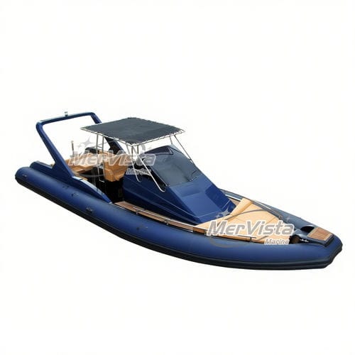 Bateau pneumatique hors-bord - Luxury 960 - MerVista Boat - bimoteur / semi-rigide / RIB