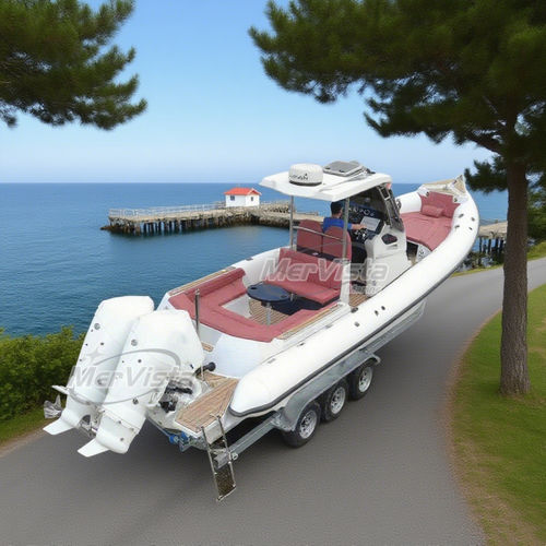 Bateau de surveillance - Luxury 940 large - MerVista Boat - bateau de sauvetage / hors-bord / bateau pneumatique semi-rigide