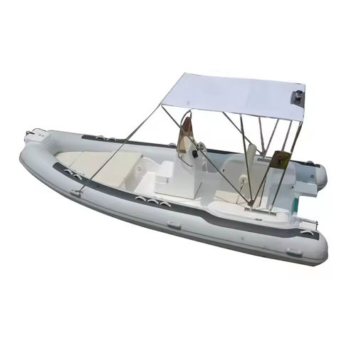 Bateau pneumatique hors-bord - 550 Deep V - MerVista Boat - semi-rigide / open / à console centrale