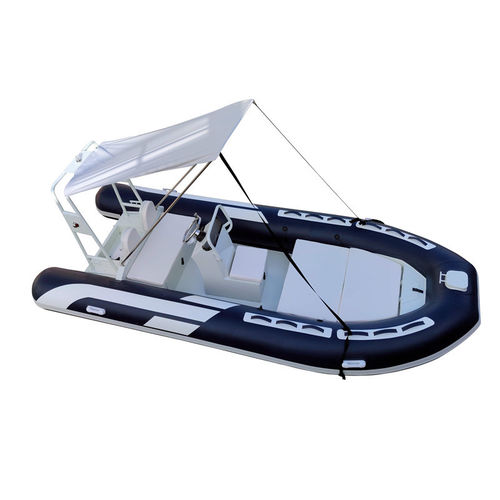 Bateau de surveillance - 480C Hypalon Orca - MerVista Boat - bateau de sauvetage / hors-bord / en aluminium