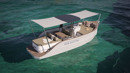 Barque in-bord - reBot 8 - reBot Yachts S.L. - électrique / open / POD