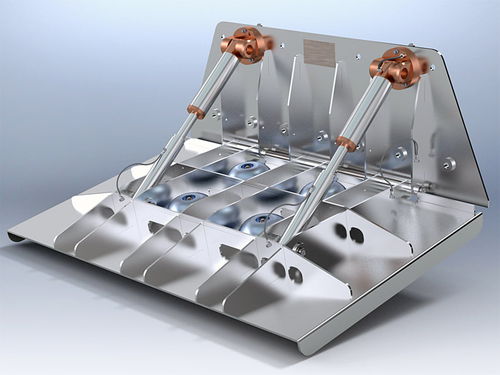 Flap pour bateau - PHOENIX MARINE SOLUTIONS - en inox