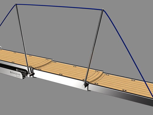 Passerelle de bateau - PHOENIX MARINE SOLUTIONS - de super-yacht / télescopique / télécommandée