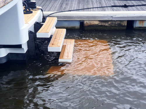 Escalier pour yacht pour plateforme de poupe - Aquastairs™ - Davco