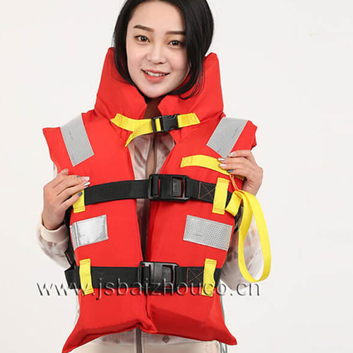 Gilet de sauvetage en mousse - JBY-3 - Jiangsu Baizhou Safety Technology Co,.ltd. - 190 N / unisexe / orange