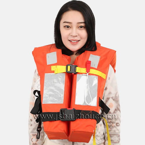 Gilet de sauvetage en mousse - JBY-1 - Jiangsu Baizhou Safety Technology Co,.ltd. - 160 N / unisexe / orange