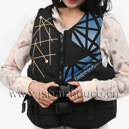 Gilet d'aide à la flottabilité pour sports nautiques - JBY-1 - Jiangsu Baizhou Safety Technology Co,.ltd. - unisexe / mousse / bleu