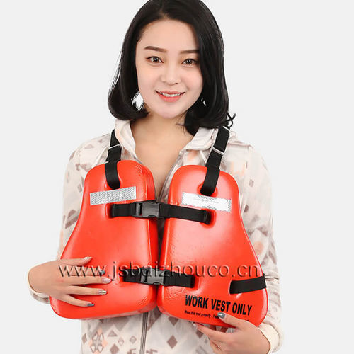 Gilet d'aide à la flottabilité pour sports nautiques - JBY-5398 - Jiangsu Baizhou Safety Technology Co,.ltd. - unisexe / mousse / orange