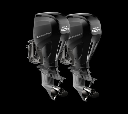 Moteur hors-bord - WAVE 300 TWIN - ExploMar - électrique / plaisance