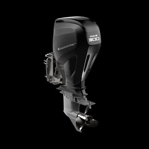 Moteur hors-bord - WAVE 300 - ExploMar - électrique / plaisance