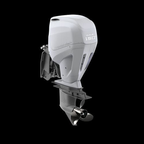 Moteur hors-bord - WAVE 150+ - ExploMar - électrique / plaisance
