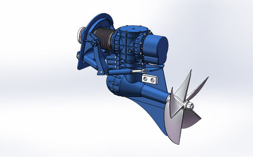 Système de propulsion pour navire - TSD Surface Drive System