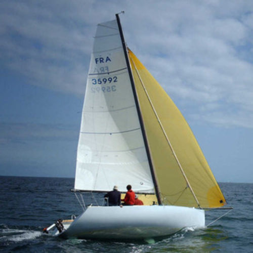 Voilier de course-croisière - Adèle - Technologie Marine - en bois / bout-dehors