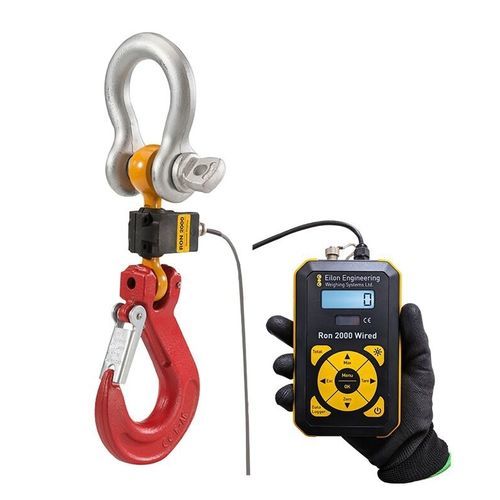Crochet peseur numérique - Ron 2000-H - Eilon Engineering - pour grue / pour test de charge / portable