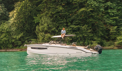 Vedette hors-bord - S30 - NAVAN - bimoteur / open / de pêche sportive
