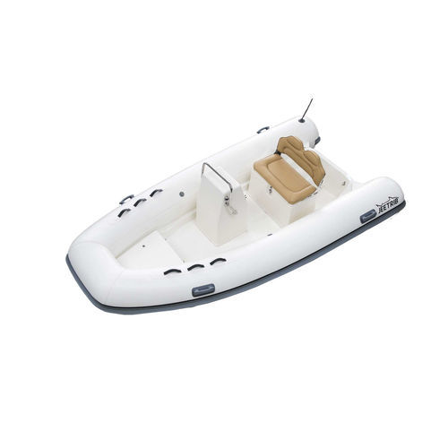 Bateau pneumatique hors-bord - JEETRIB JR-F-385-SC - Polat Marine Boat Production Company - semi-rigide / open / à console latérale