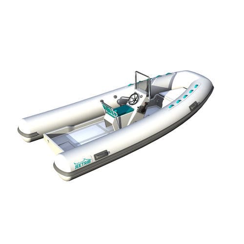 Bateau pneumatique hors-bord - JEETRIB JR-F-425-JC - Polat Marine Boat Production Company - semi-rigide / open / à console jockey