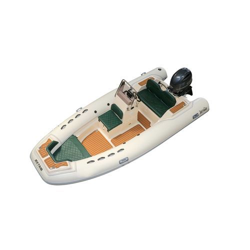 Bateau pneumatique hors-bord - JEETRIB JR-F-495-C - Polat Marine Boat Production Company - semi-rigide / open / à console centrale