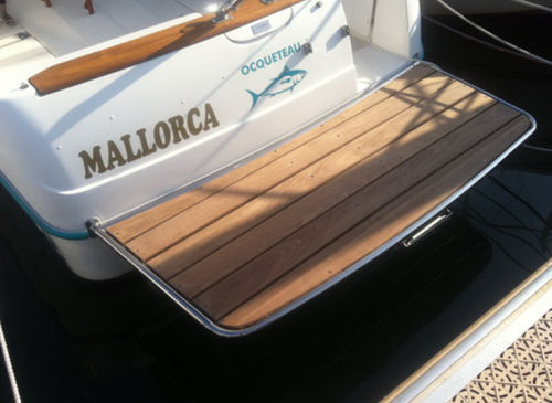 Plateforme de baignade - prodinox - pour bateau / pour voilier