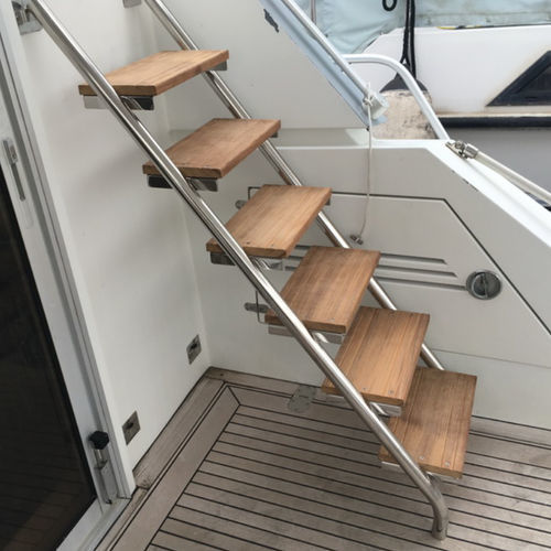 Échelle pour bateau - prodinox - pour yacht / fixe / de coupée