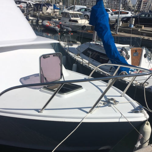 Balcon pour bateau - prodinox - de proue