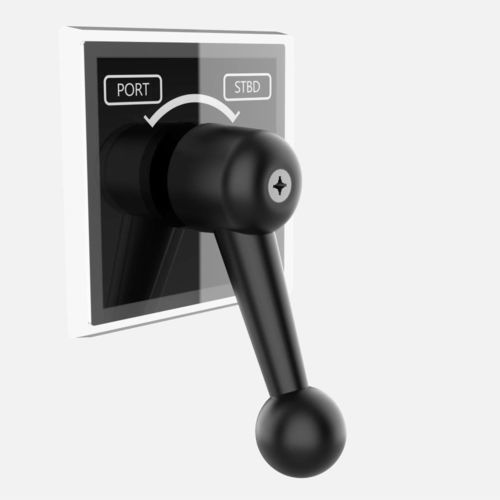 Manette de commande de gouvernail - WLF-75A - Ningbo Shanbei Technology Co.,Ltd - mécanique / simple levier