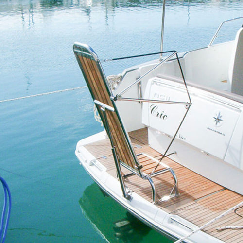 Passerelle pour bateau - BELMA srl - télescopique / hydraulique / en inox