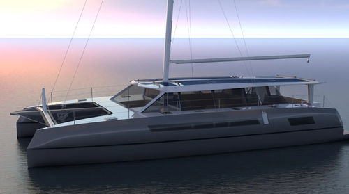 Sailing-yacht catamaran - Max 55SC - Max Cruise Marine - de croisière / 4 cabines / à cockpit ouvert