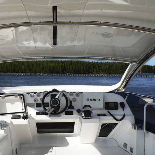 Hard-top rétractable - TOMA-TOP - Toma-Top - pour bateau à moteur / pour flybridge / structure en acier inoxydable