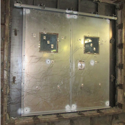 Porte pour navire - A60 – P_2SL-A60Y - Bimar - pour yacht / coulissante / intérieure
