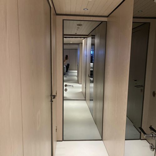 Porte pour yacht - P_1H-A60Y_INT - Bimar - pour navire / intérieure / A60