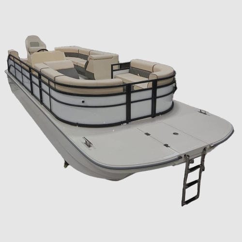 Bateau ponton hors-bord - 250 GR - Driftmark Marine - open / à console latérale / de pêche