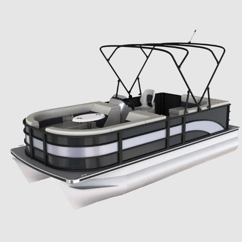 Bateau ponton hors-bord - 580 AL - Driftmark Marine - open / à console latérale / de pêche