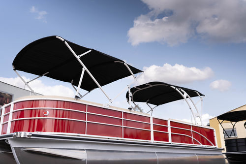 Bateau ponton hors-bord - 250 AL - Driftmark Marine - tri-tube / open / à console latérale
