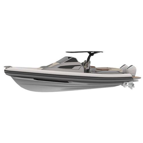 Bateau pneumatique bimoteur - Breva 1100 - Breva Marine - RIB / de croisière / en fibre de verre