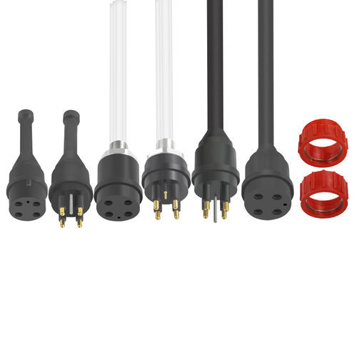 Connecteur sous-marin - High Power (4 Contacts) - Guangzhou Lanhe Electronic Manufacturing Co.,Ltd. - électrique / pour l'aquaculture / pour la construction navale