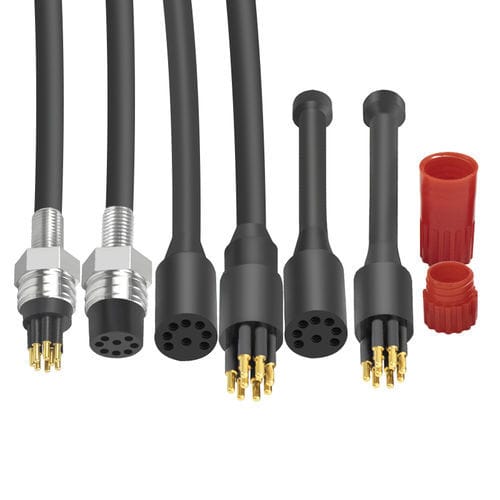 Connecteur Ethernet - Micro Circular Ethernet (8 Contacts) - Guangzhou Lanhe Electronic Manufacturing Co.,Ltd. - pour l'aquaculture / océanographique / sous-marin