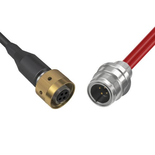 Connecteur sous-marin - Metal Shell MSSM High Voltage (4 Contacts) - Guangzhou Lanhe Electronic Manufacturing Co.,Ltd. - électrique / pour l'aquaculture / de recherche océanographique