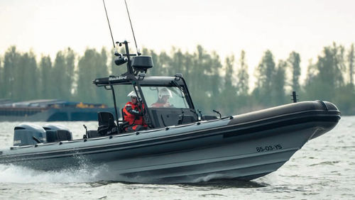 Bateau de surveillance - M.A.G. Boats - bateau de sauvetage / hors-bord / bateau pneumatique semi-rigide