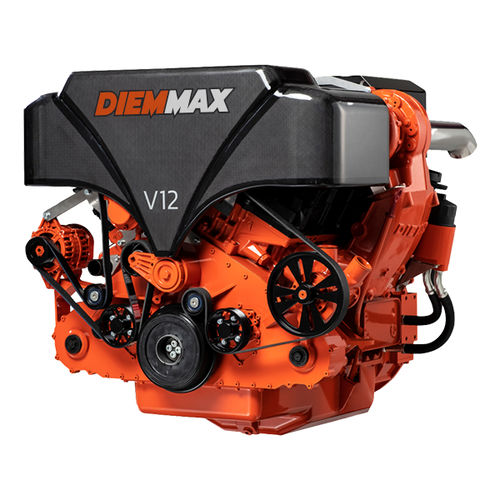 Moteur de propulsion - Diemmax V12 - Diemmax marine - stern-drive / in-bord / in-bord hydrojet