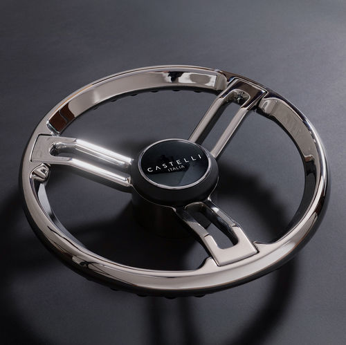 volant en inox pour bateau à moteur - CASTELLI ITALIA